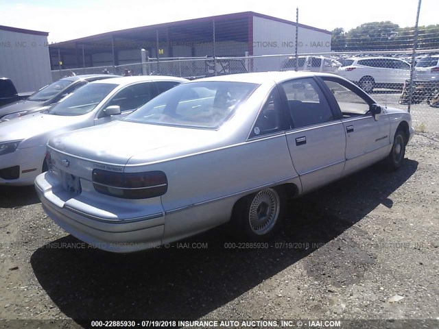 1G1BN53E6MR151918 - 1991 CHEVROLET CAPRICE CLASSIC/LTZ GRAY photo 4