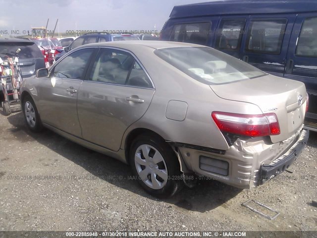 4T1BE46K29U407409 - 2009 TOYOTA CAMRY SE/LE/XLE 金色 照片 3