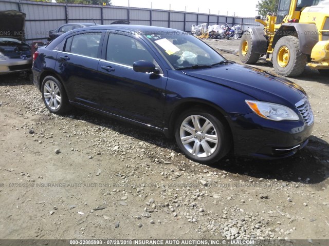 1C3CCBBB0DN595086 - 2013 CHRYSLER 200 TOURING BLUE photo 1