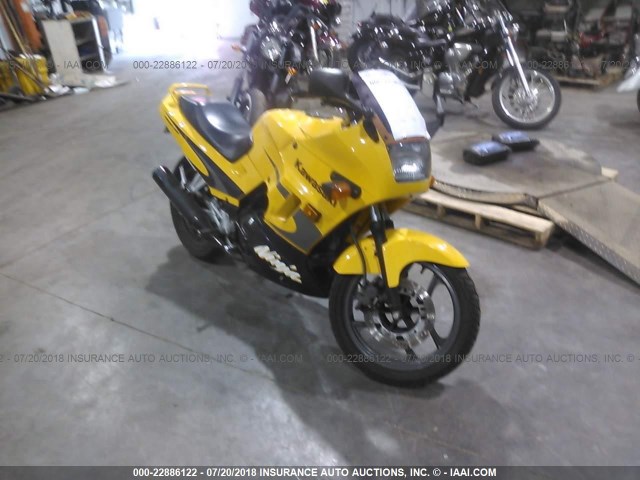 JKAEXMF193A096132 - 2003 KAWASAKI EX250 F YELLOW photo 1