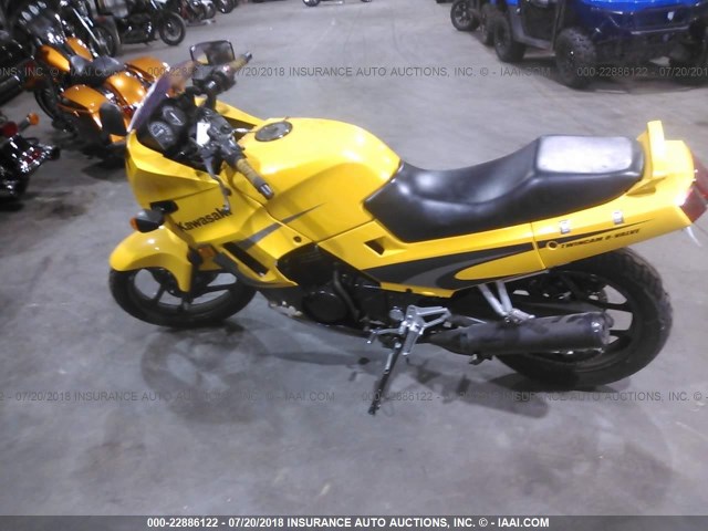 JKAEXMF193A096132 - 2003 KAWASAKI EX250 F YELLOW photo 5