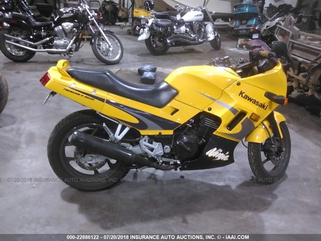 JKAEXMF193A096132 - 2003 KAWASAKI EX250 F YELLOW photo 6