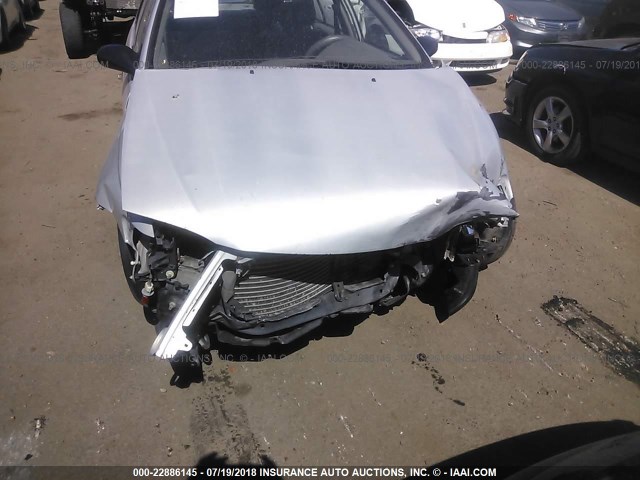 1NXBR12E3YZ358139 - 2000 TOYOTA COROLLA VE/CE/LE SILVER photo 6