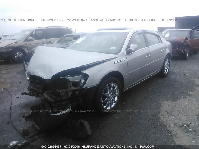 1G4HR57Y87U127739 - 2007 BUICK LUCERNE CXL SILVER photo 2