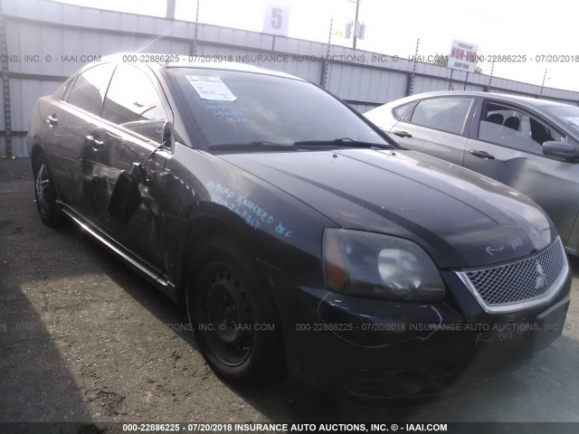 4A32B3FF4AE006773 - 2010 MITSUBISHI GALANT ES/SE BLACK photo 1