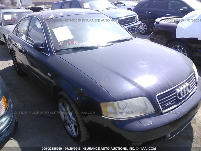 WAULT64B54N020186 - 2004 AUDI A6 3.0 QUATTRO BLUE photo 1