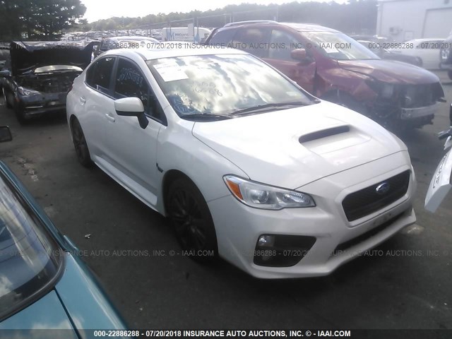 JF1VA1D61F9826664 - 2015 SUBARU WRX PREMIUM WHITE photo 1