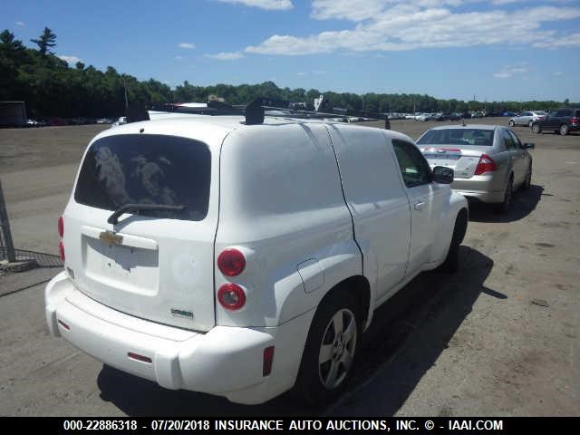 3GCAAADB5AS561145 - 2010 CHEVROLET HHR PANEL LS WHITE photo 4