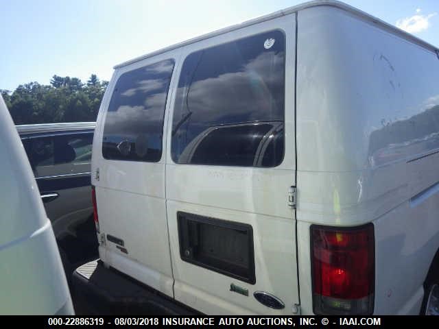 1FTNE1EW1BDB01876 - 2011 FORD ECONOLINE E150 VAN WHITE photo 8