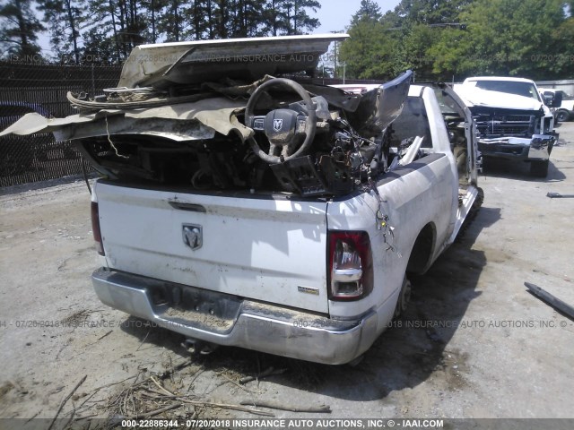 1C6RD6FP5CS245962 - 2012 DODGE RAM 1500 ST WHITE photo 4