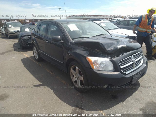 1B3HB78K57D243884 - 2007 DODGE CALIBER R/T BLACK photo 1