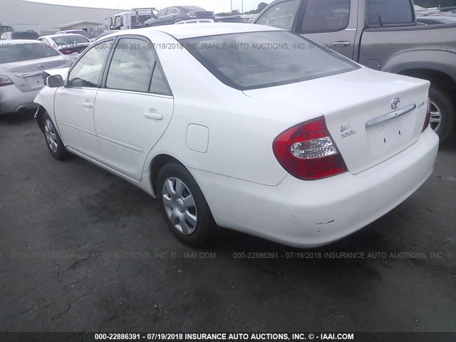 4T1BE32K42U072028 - 2002 TOYOTA CAMRY LE/XLE/SE Ağ foto 3