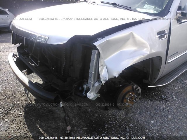 1GYUKBEF7AR111446 - 2010 CADILLAC ESCALADE LUXURY Gümüş foto 6