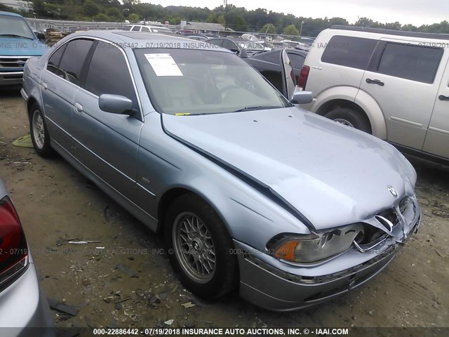 WBADT43402GY40656 - 2002 BMW 525 I AUTOMATIC Light Blue photo 1