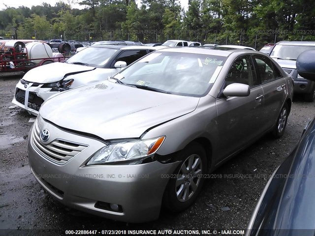 JTNBK46K573010417 - 2007 TOYOTA CAMRY NEW GENERAT LE/XLE/SE GOLD photo 2