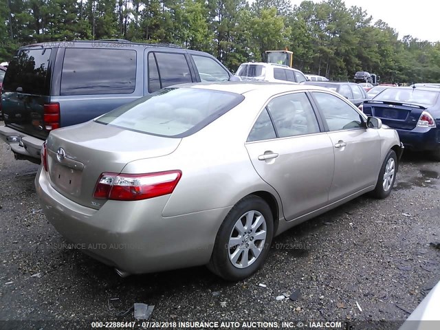 JTNBK46K573010417 - 2007 TOYOTA CAMRY NEW GENERAT LE/XLE/SE GOLD photo 4