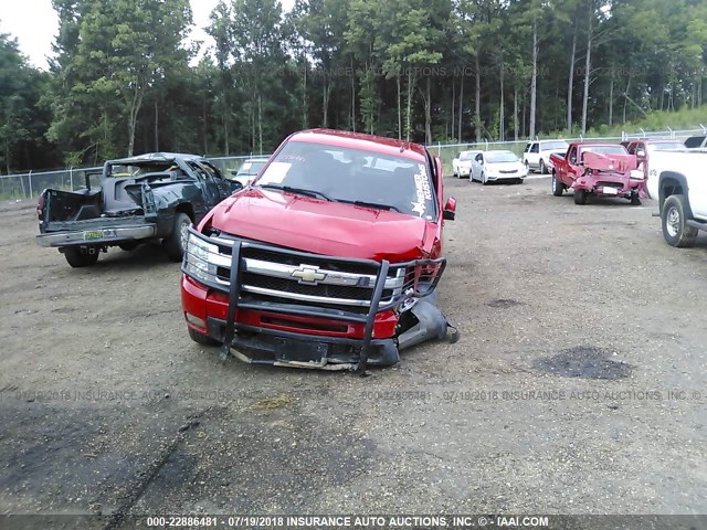 3GCRKTE32AG232392 - 2010 CHEVROLET SILVERADO K1500 LTZ RED photo 6