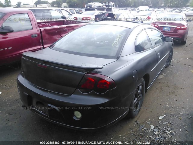 4B3AG42G45E025284 - 2005 DODGE STRATUS SXT BLACK photo 4