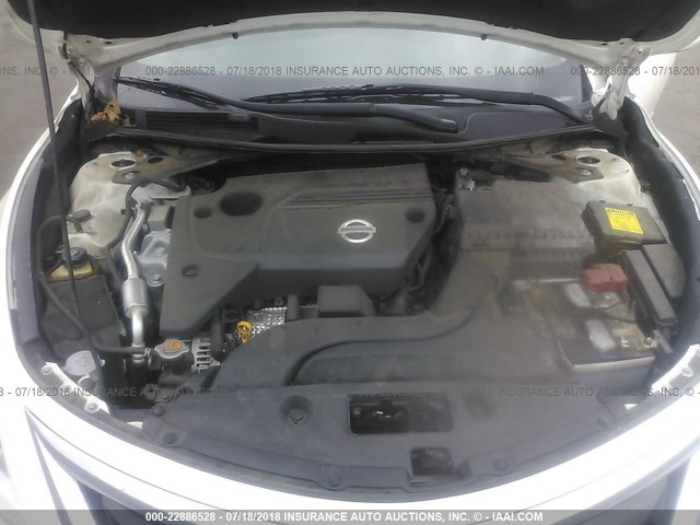 1N4AL3AP2EN342994 - 2014 NISSAN ALTIMA 2.5/S/SV/SL WHITE photo 10