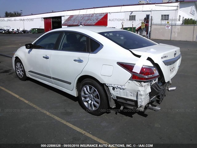 1N4AL3AP2EN342994 - 2014 NISSAN ALTIMA 2.5/S/SV/SL WHITE photo 3