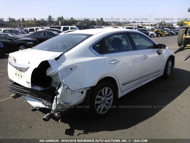 1N4AL3AP2EN342994 - 2014 NISSAN ALTIMA 2.5/S/SV/SL WHITE photo 4