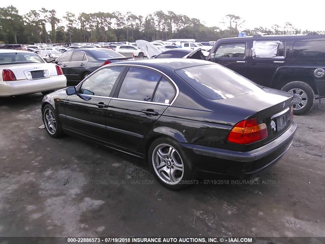 WBAEV53463KM31872 - 2003 BMW 330 I BLACK photo 3