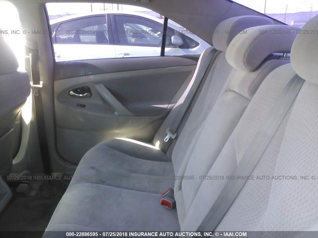 4T4BF3EK3AR083454 - 2010 TOYOTA CAMRY SE/LE/XLE ვერცხლისფერი ფოტო 8