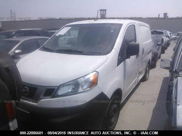 3N6CM0KN0EK694180 - 2014 NISSAN NV200 2.5S/2.5SV WHITE photo 2