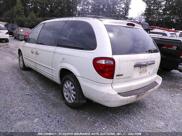 2C4GP54L83R141372 - 2003 CHRYSLER TOWN & COUNTRY LXI WHITE photo 3