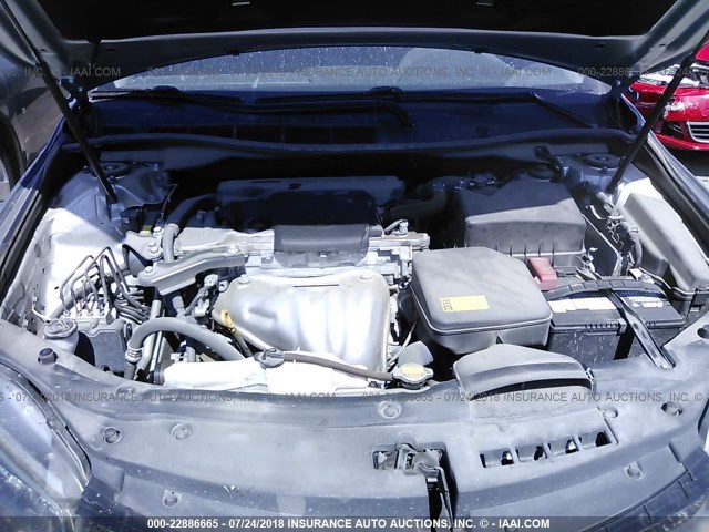 4T1BF1FK3FU492963 - 2015 TOYOTA CAMRY LE/XLE/SE/XSE SILVER photo 10