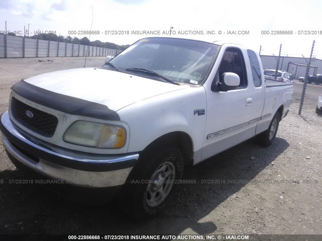 1FTDX1764VNC52258 - 1997 FORD F150 أبيض صورة 2
