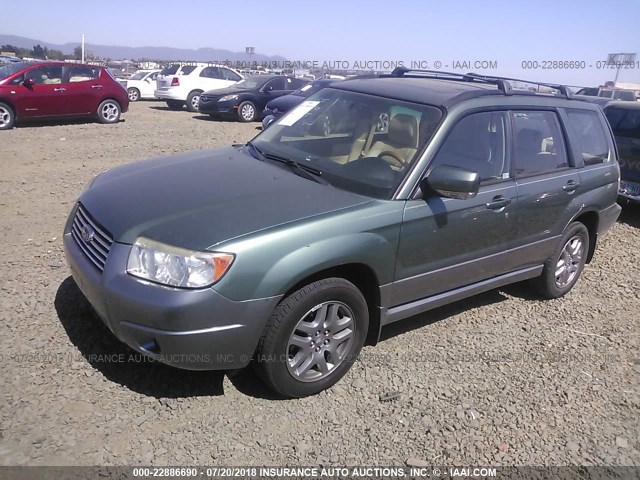 JF1SG67627H713758 - 2007 SUBARU FORESTER 2.5X LL BEAN GRAY photo 2