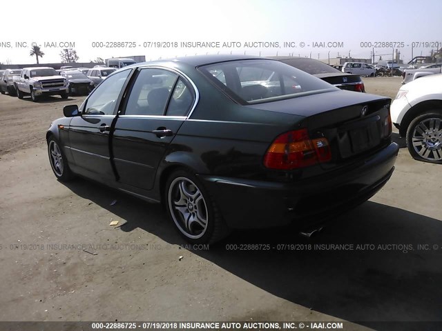 WBAEV53403KM03288 - 2003 BMW 330 I GREEN photo 3