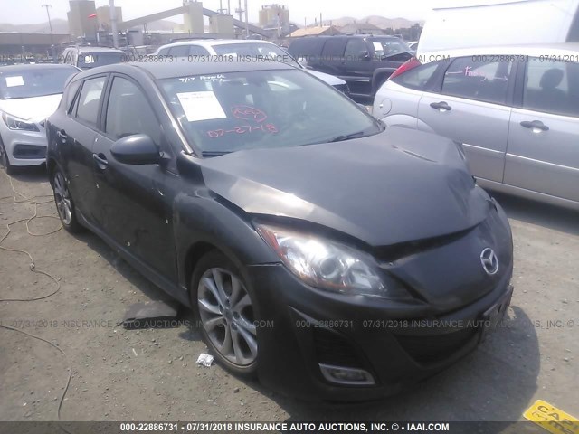 JM1BL1H65A1263711 - 2010 MAZDA 3 S GRAY photo 1