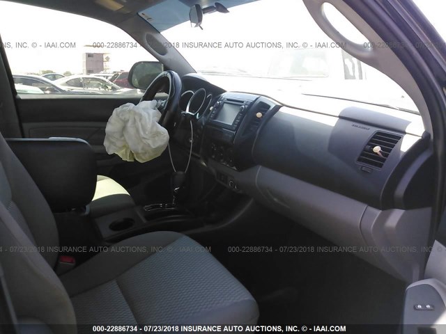 3TMLU4EN4DM127401 - 2013 TOYOTA TACOMA DOUBLE CAB შავი ფოტო 5