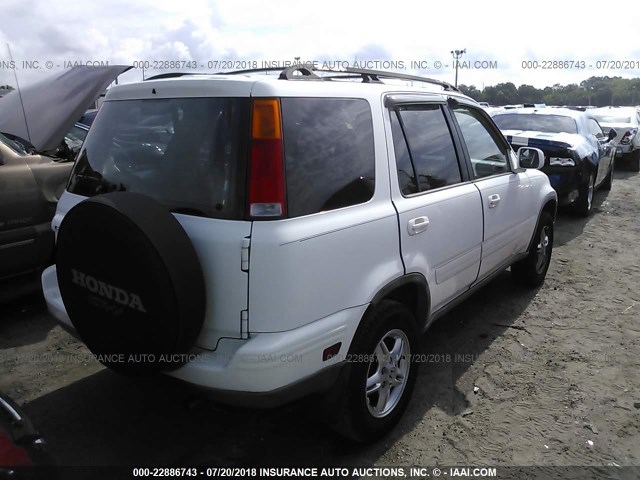 JHLRD1879YS002867 - 2000 HONDA CR-V SE/EX WHITE photo 4