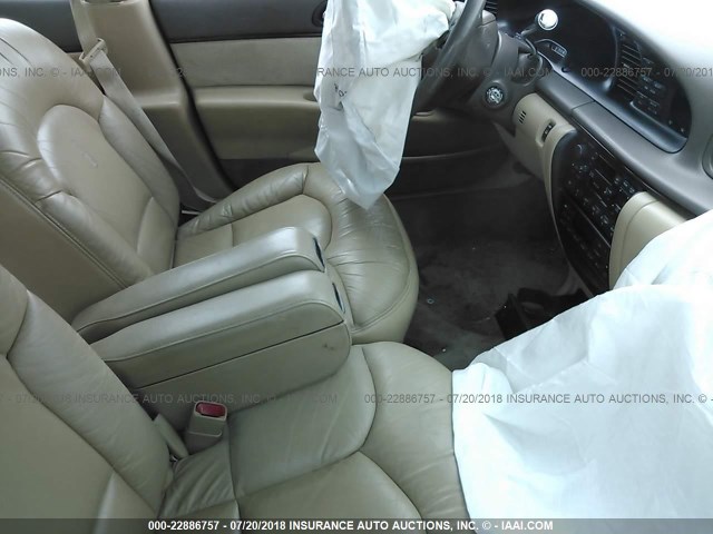 1LNLM97V3VY608414 - 1997 LINCOLN CONTINENTAL  Szary zdjęcie 5