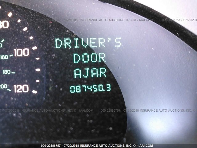 1LNLM97V3VY608414 - 1997 LINCOLN CONTINENTAL  Szary zdjęcie 7