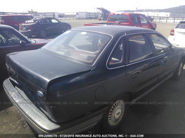 1FABP29U1GA115903 - 1986 FORD TAURUS BLACK photo 4