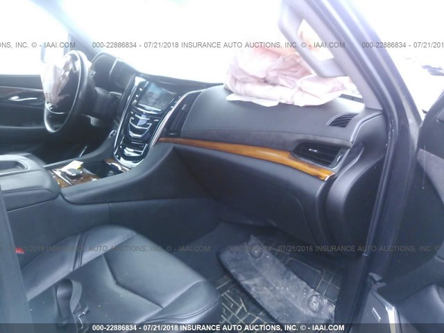 1GYS4HKJ5FR212375 - 2015 CADILLAC ESCALADE ESV LUXURY GRAY photo 5