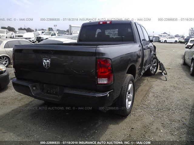 1C6RR6FG0FS535435 - 2015 RAM 1500 ST GRAY photo 4