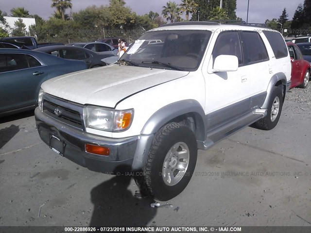 JT3HN87R8W0189307 - 1998 TOYOTA 4RUNNER LIMITED WHITE photo 2