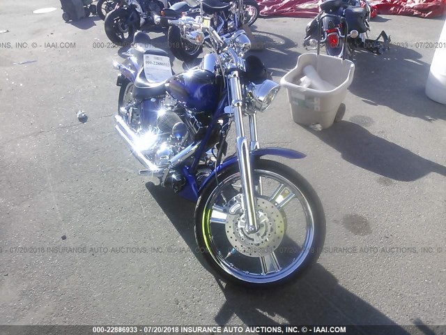 1HD1PHD174Y950380 - 2004 HARLEY-DAVIDSON FXSTDSE2 BLUE photo 1