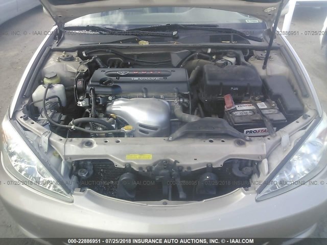 4T1BE32K33U764332 - 2003 TOYOTA CAMRY LE/XLE/SE Qəhvəyi foto 10