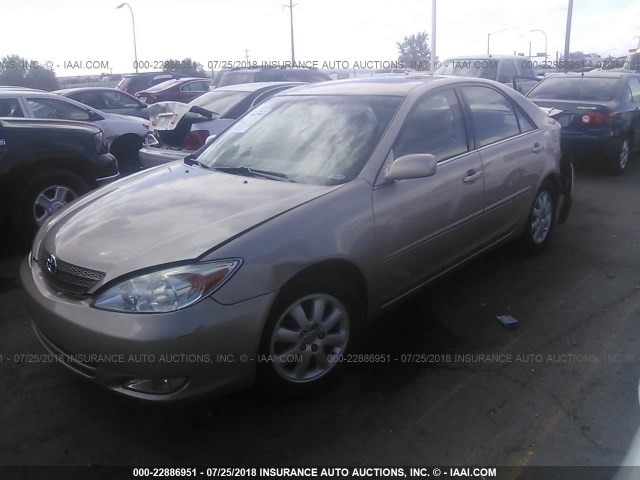 4T1BE32K33U764332 - 2003 TOYOTA CAMRY LE/XLE/SE Qəhvəyi foto 2