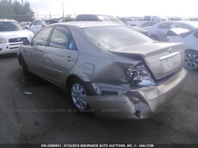 4T1BE32K33U764332 - 2003 TOYOTA CAMRY LE/XLE/SE Qəhvəyi foto 3