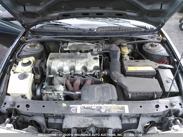 1G8ZF5286WZ227312 - 1998 SATURN SL GREEN photo 10