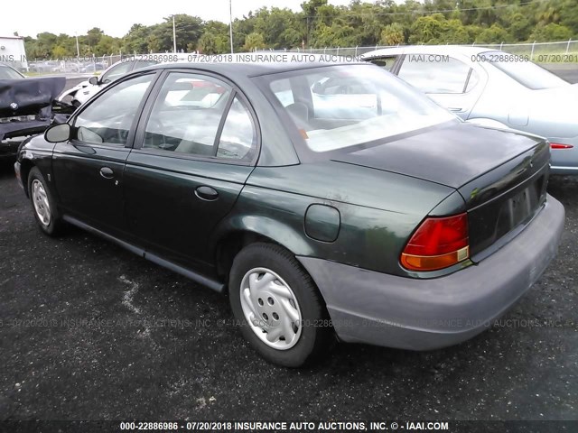 1G8ZF5286WZ227312 - 1998 SATURN SL GREEN photo 3