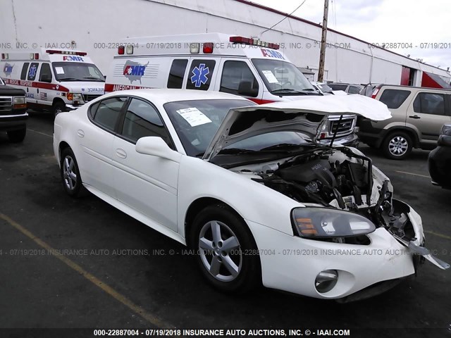 2G2WP522851272393 - 2005 PONTIAC GRAND PRIX თეთრი ფოტო 1