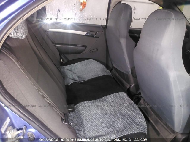 KL1TD56E39B666716 - 2009 CHEVROLET AVEO LS/LT 蓝色 照片 8